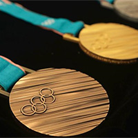 외신들, 평창 동계올림픽 메달 공개에 관심 