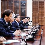 남북정상회담 4월 말 개최…“북 비핵화 의지 분명히 밝혀”