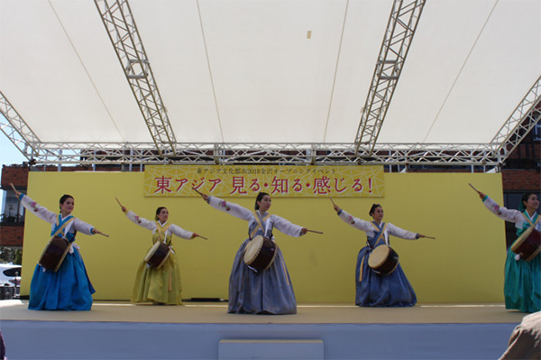 진도북춤 공연