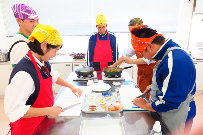 요리교실, 일본에서도 인기 있는 잡채와 부침개를 만들어보았다.