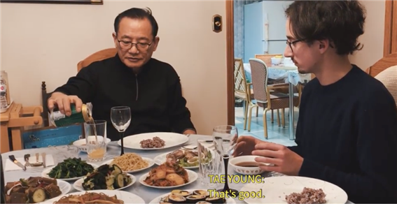 한국 음식을 매개로 이어간 아버지와 아들의 이야기 - 출처 : 토론토 한인회 제공