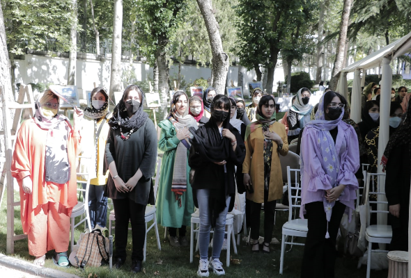 <대회에 참석한 이란 학생들 - 출처: 테헤란세종학당 제공>