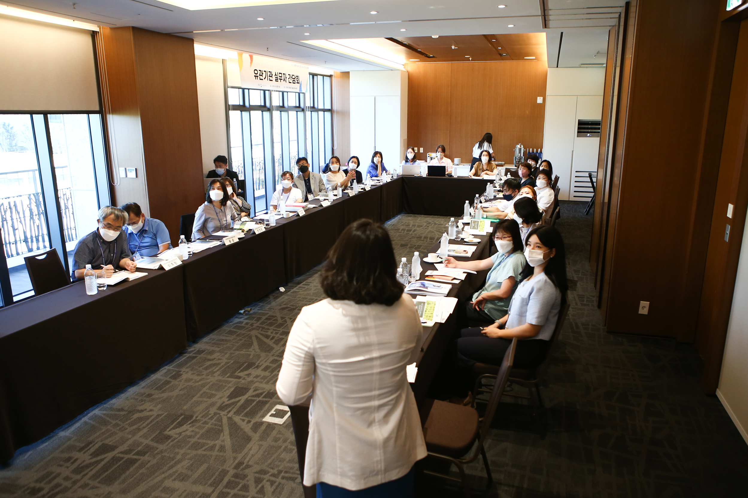 Relevant organization (National Institute of the Korean Language) meeting at the working level (2)