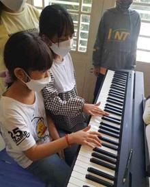 피아노 연습(1)                          