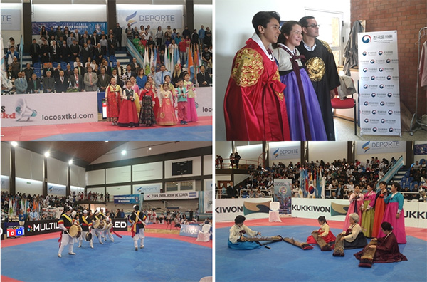 2016 주아르헨티나 대사배 태권도 대회 모습
