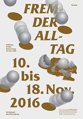 독일의 한인 청년 예술가 그룹 '노마드'의 첫 그룹 전시회 포스터