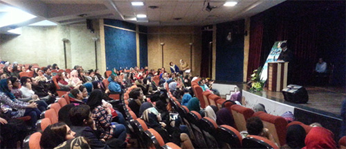 테헤란세종학당 “수료식 및 학습발표회' 행사에 참여한 사람들의 모습